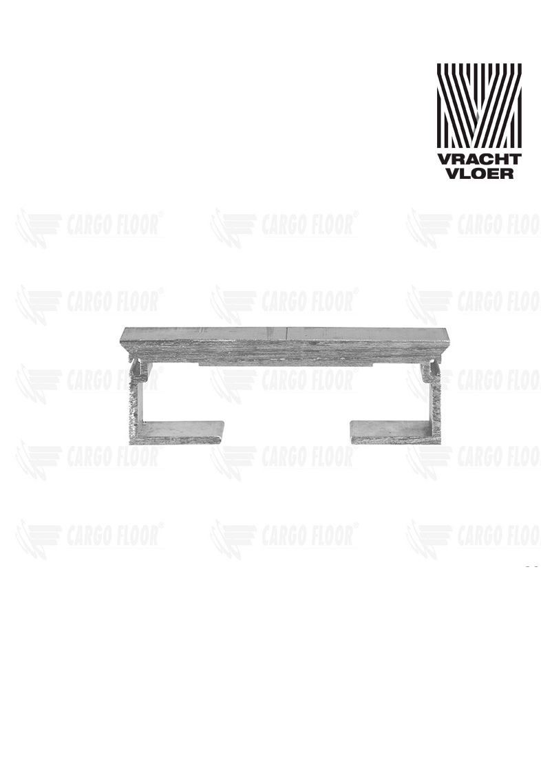 Алюминиевый плоский напольный профиль 10/112 мм DS  Cargo Floor арт. 28.0553 