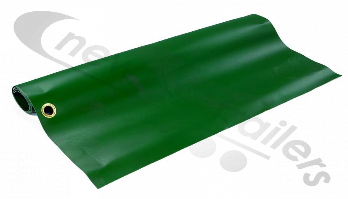 Тент нижний подвижной стенки (зеленый) для полуприцепа Knapen 2470 x 1500 мм. BDICO27001
