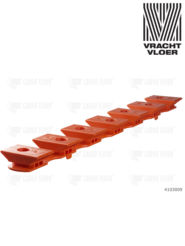 Пластмассовые направляющие блок  7/11  Cargo Floor (оранжевые) высота  35 мм. арт. 4103009 