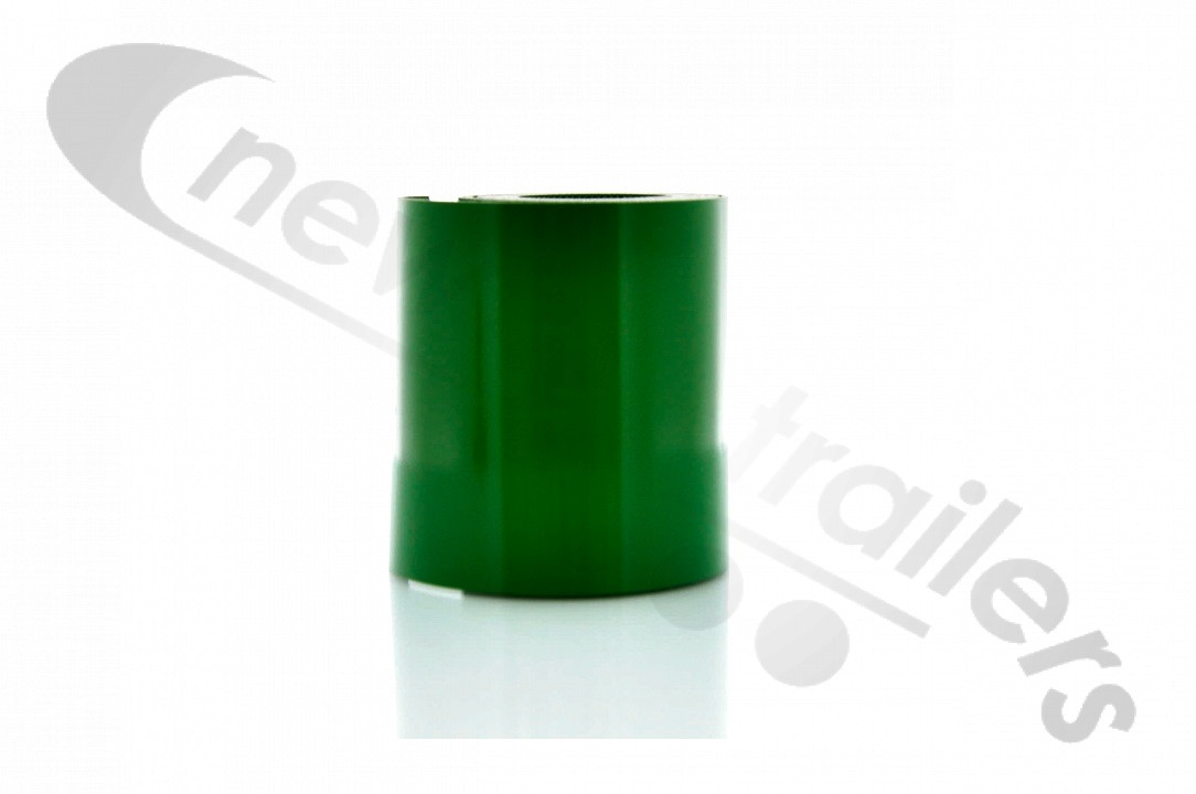 Боковая полоса тента подвижной стенки (зеленая) для полуприцепа Knapen 160*2500*3 мм. BDICO27003